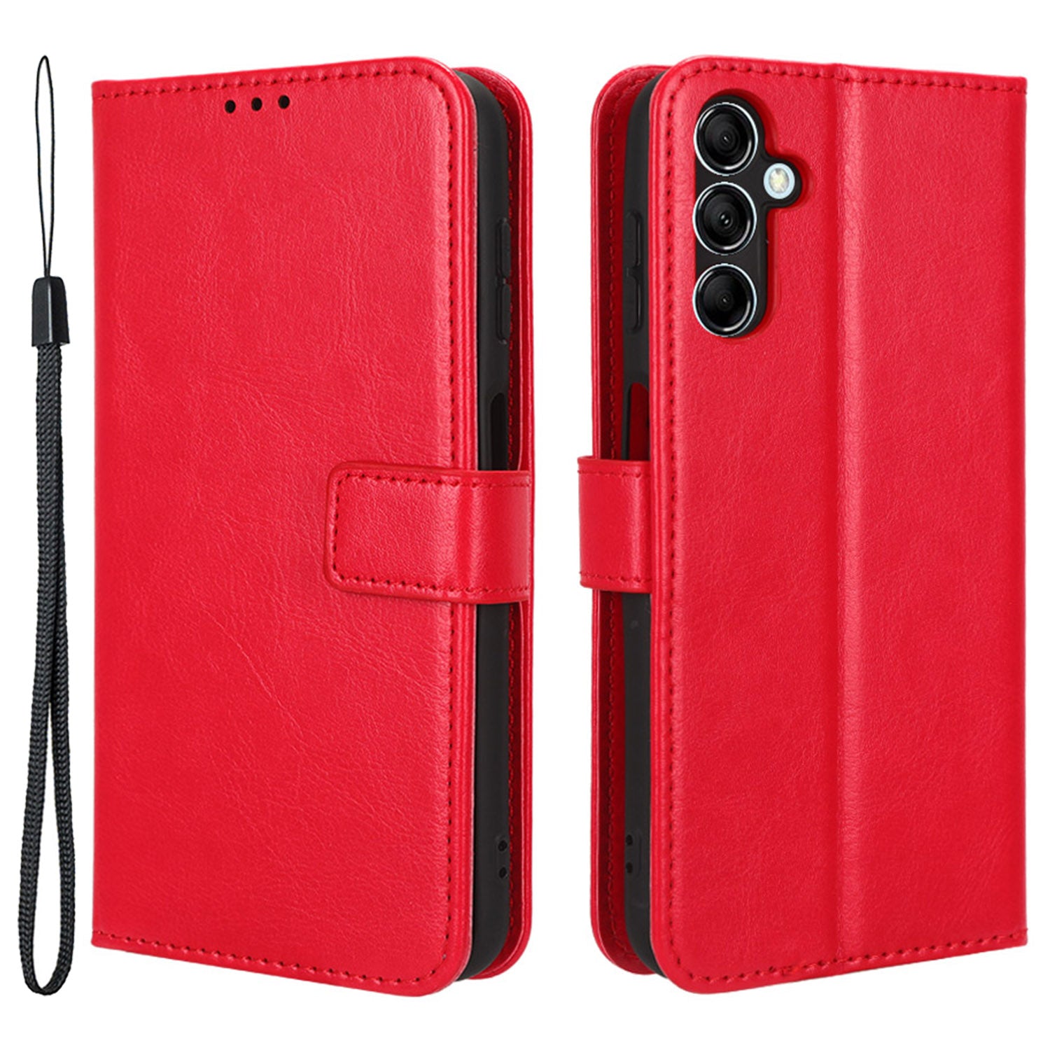 For Samsung Galaxy M14 5G Shockproof Leather Phone Case Wallet Crazy Horse Texture Phone Stand Cover For Samsung Galaxy M14 5G Shockproof Leather Phone Case Wallet Crazy Horse Texture Phone Stand Cover